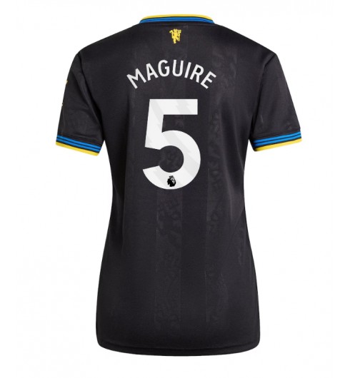 Manchester United Harry Maguire #5 Alternativní Dres pro Dámské 2025-26 Krátký Rukáv Manchester United Harry Maguire #5 Alternativní Dres pro Dámské 2025-26 Krátký Rukáv